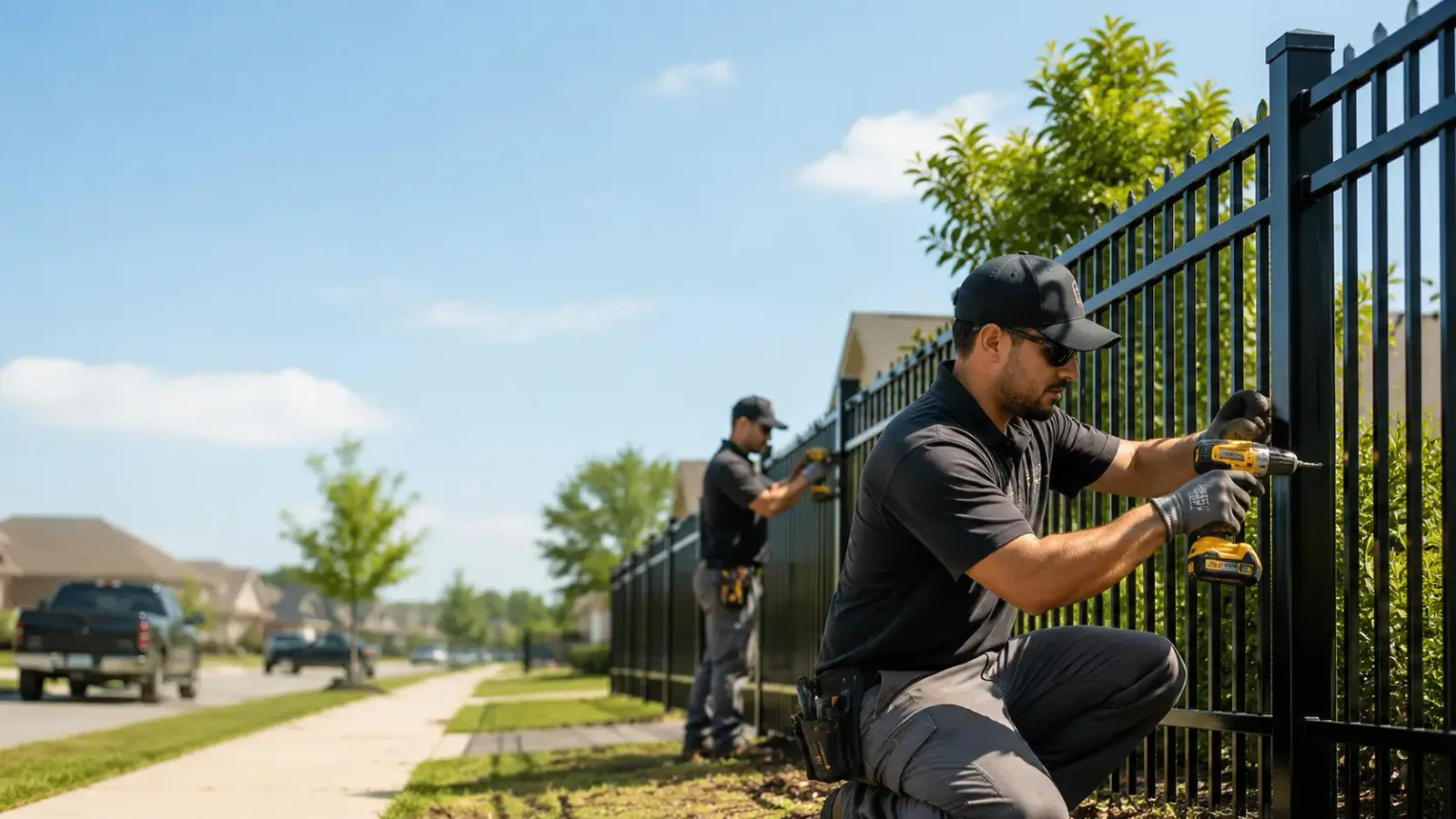 Metal Fence Installation in Hartford, WI